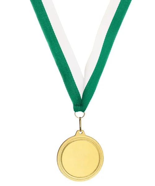 Copyspace metall medalj — Stockfoto