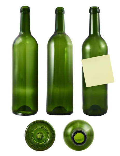 Glass bottle isolated — Stock Photo, Image