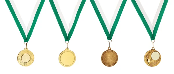 Copyspace metall medalj — Stockfoto