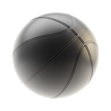 basketbol topu render izole