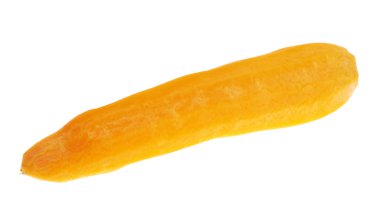 soyulmuş havucu izole