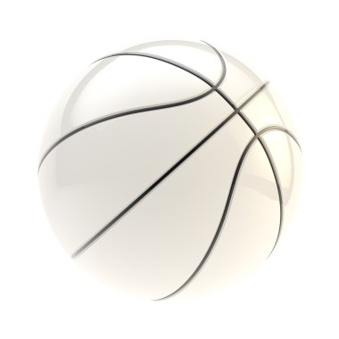 basketbol topu render izole