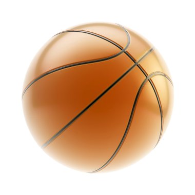 basketbol topu render izole