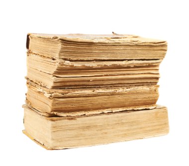 Bir yığın eski kitap