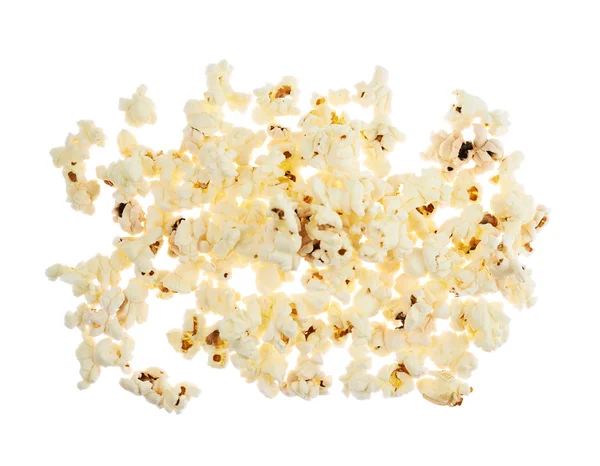 Pile of popcorn isolated — Stock Photo, Image