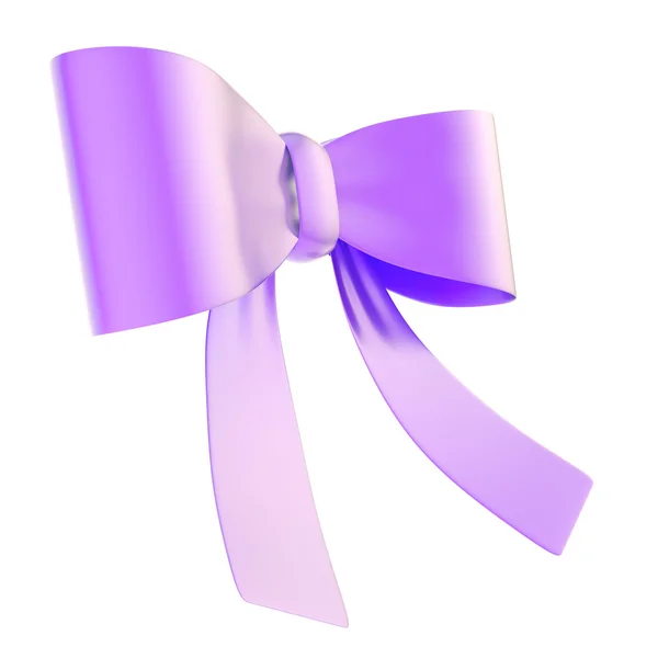 Decorational ribbon bow isolated — Stock Photo, Image