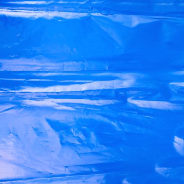 plastik polietilen film buruşmuş