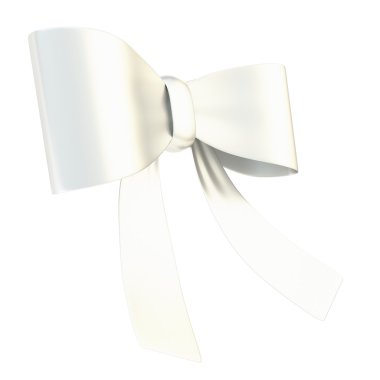 izole dekoratif şerit yay