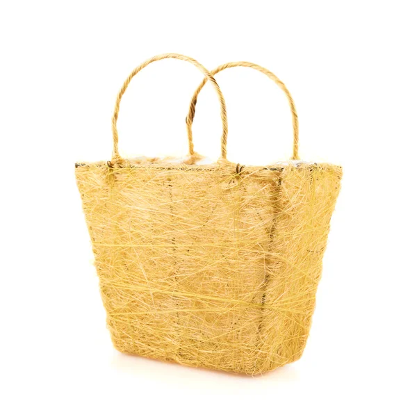 Koszyk żółty — Zdjęcie stockowe