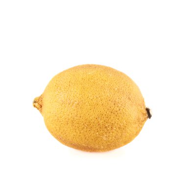 eski limon meyve izole kurutulmuş