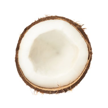 Hindistan cevizi meyve yarıya