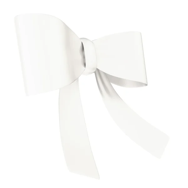 Decorational ribbon bow isolated — Stock Photo, Image