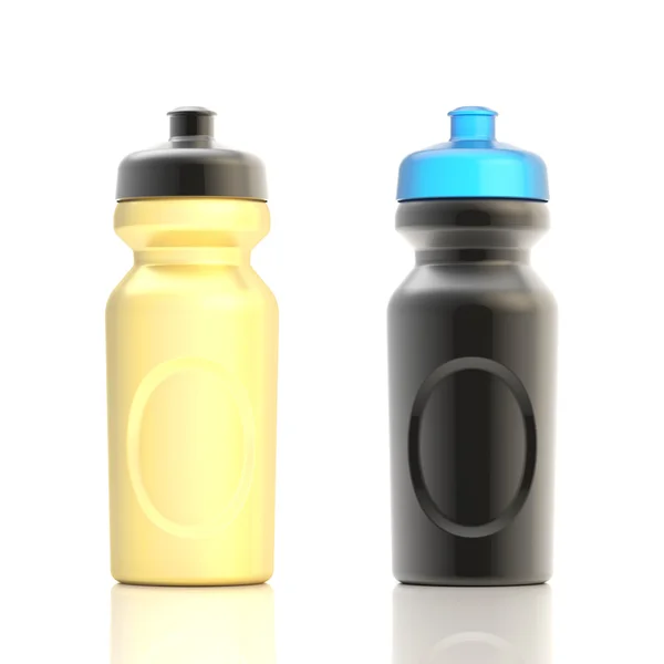 Sport water bottles — Stock Photo, Image