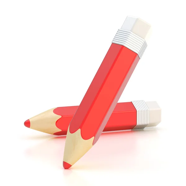Two pencils composition — Stock Photo, Image