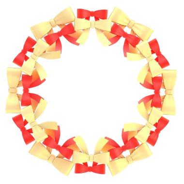 kurdele bows çerçeve