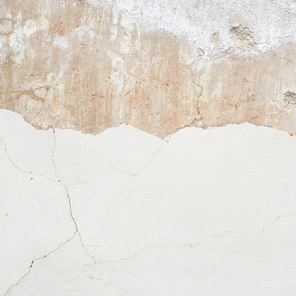 Ραγισμένα θραύσμα τοίχων του ασβέστη — Φωτογραφία Αρχείου