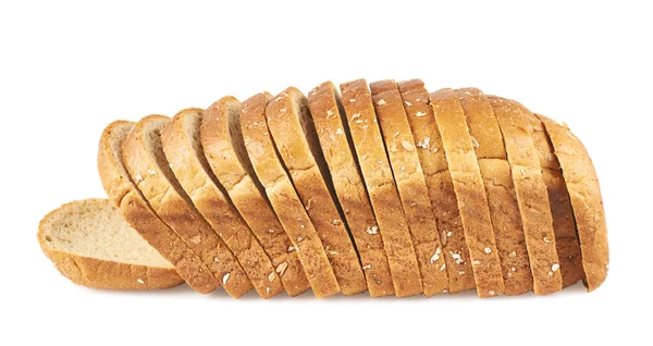 Composizione del pane tostato affettato — Foto Stock