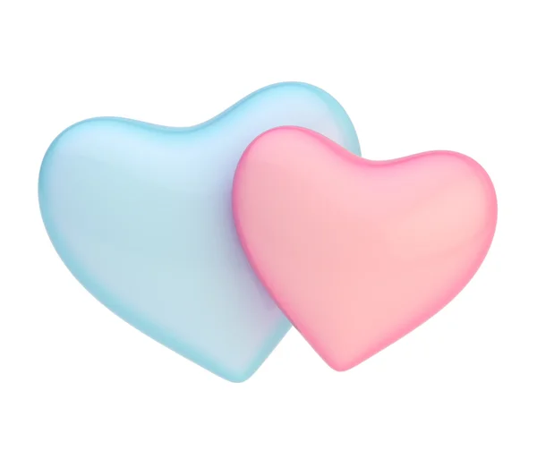 Hearts composition — Stock Photo, Image