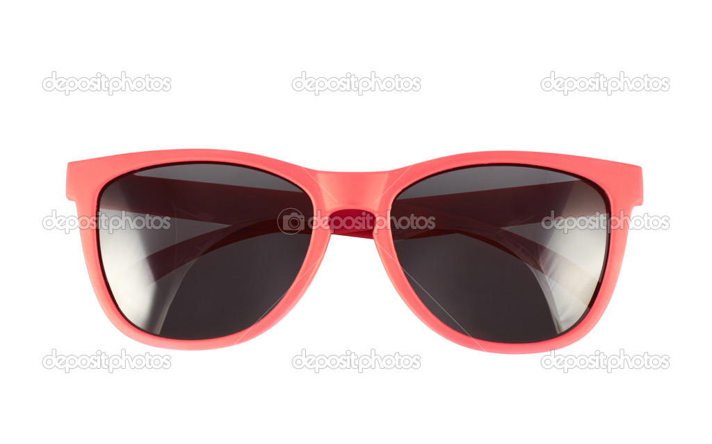Red sun glasses
