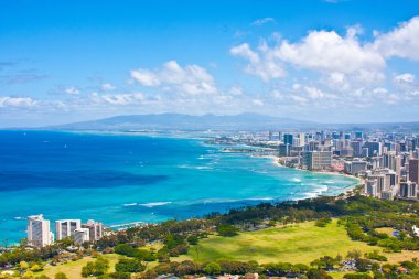 oahu, hawaii güzel manzarası