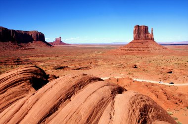 Klasik Batı peyzaj monument Valley, utah