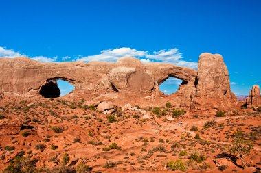 pencere arch arches Ulusal Parkı, utah, ABD