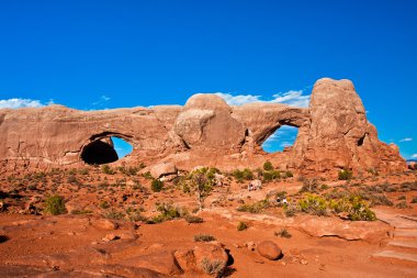 pencere arch arches Ulusal Parkı, utah, ABD