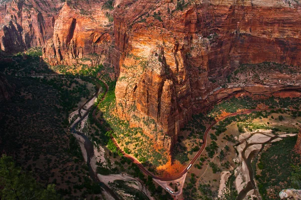 Red Rock Mountain in Zion National Park,Utah — Stock Photo, Image