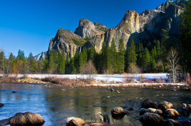 Yosemite Vadisi'nde yosemite Milli Parkı, Kaliforniya