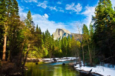 yarım kubbe kaya, yosemite Milli Parkı, california landmark