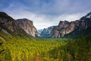 Beautiful Landscape in Yosemite National Park,California clipart