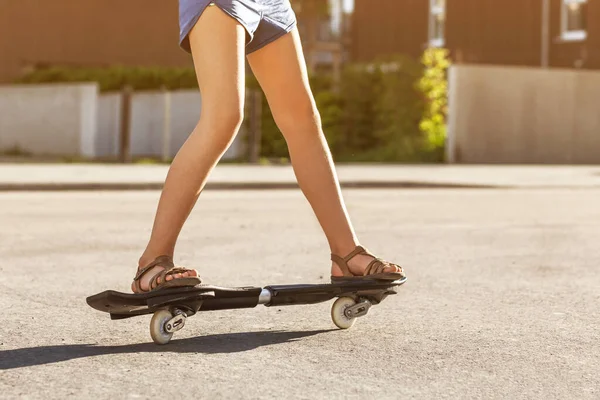 Waveboard Riding Skateboard Ripstik Caster Riding Steepest Skateboard Fashion Waveboard — Foto de Stock