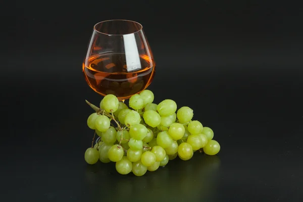 Grape with vine — Stock Photo, Image