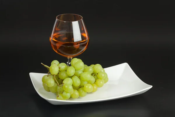 Grape with vine — Stock Photo, Image
