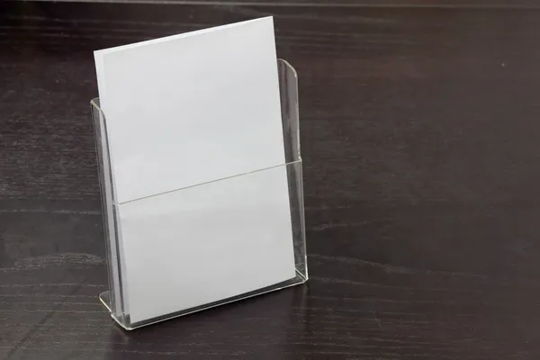 Коробка для визиток — стоковое фото