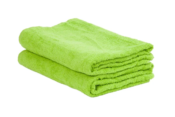Stack of the multicolored towel — Stock Photo, Image