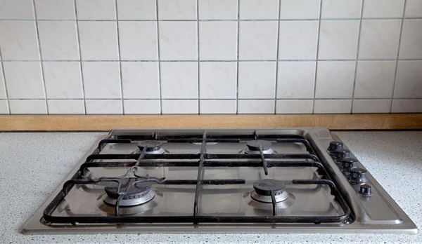 Cocina de gas en la cocina —  Fotos de Stock