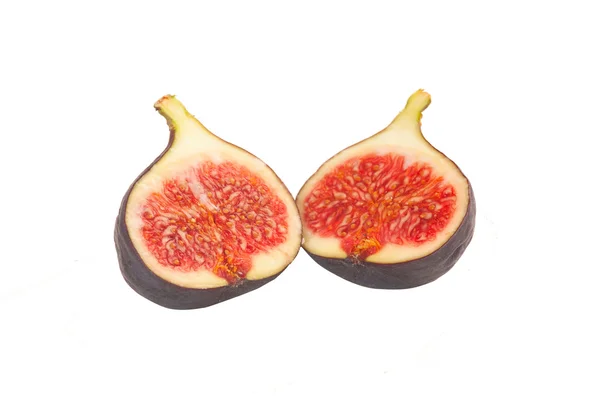Ripe sliced figs — Stock Photo, Image