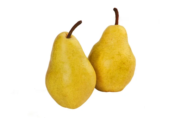 Yellow pears isolated — Stock Photo, Image
