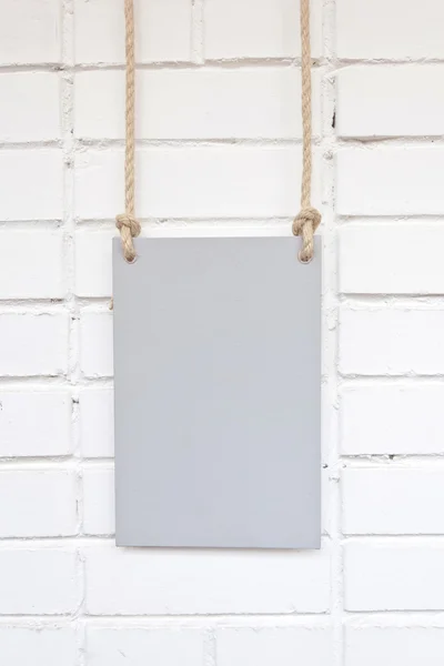 Hanging poster — Stock Photo, Image