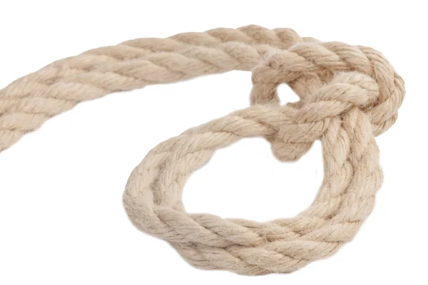 Rope with knot — Stock Photo, Image