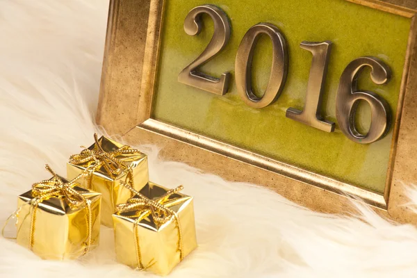 Goldene Zahlen 2016 — Stockfoto