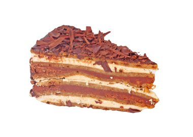 ev yapımı çikolatalı pasta dilimi