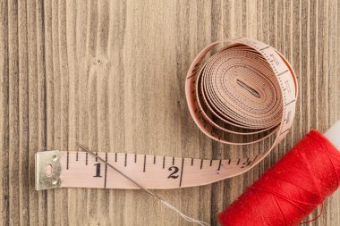 Thread coil and measure