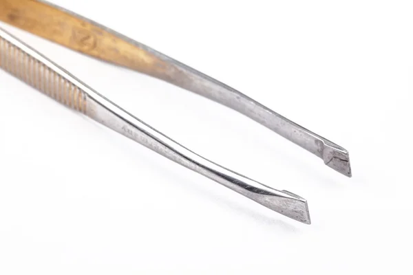 Stainless steel grooming tweezers — Stock Photo, Image