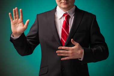 işadamı işaretleme yön