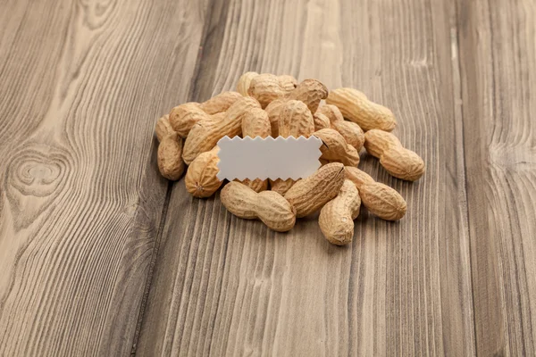 Peanuts mit Kopierraum für Text. — Stockfoto