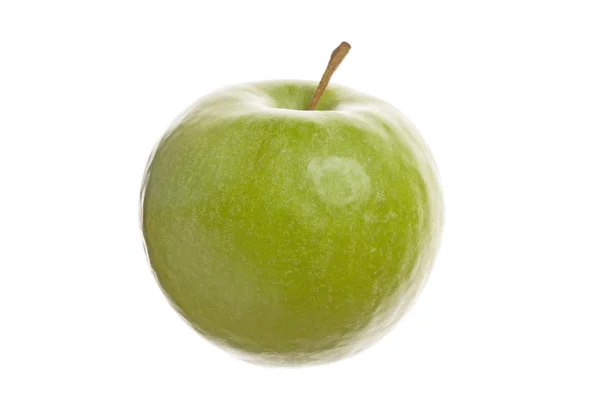 Manzana verde única — Foto de Stock