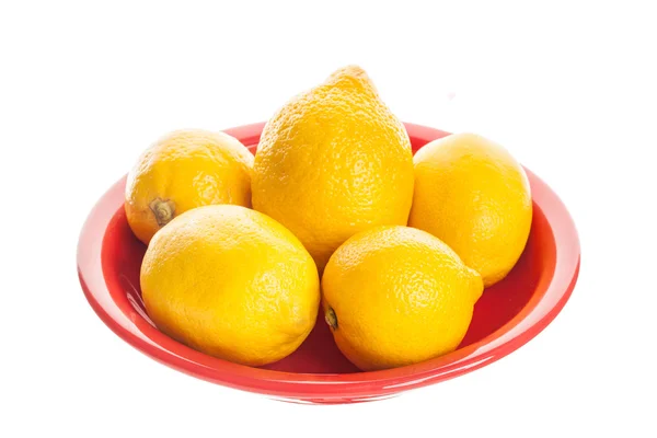 新鲜的柠檬中厚板 — 图库照片