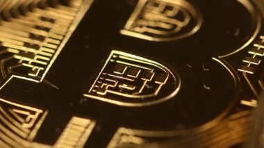 makro video çekimi, bitcoin paraları